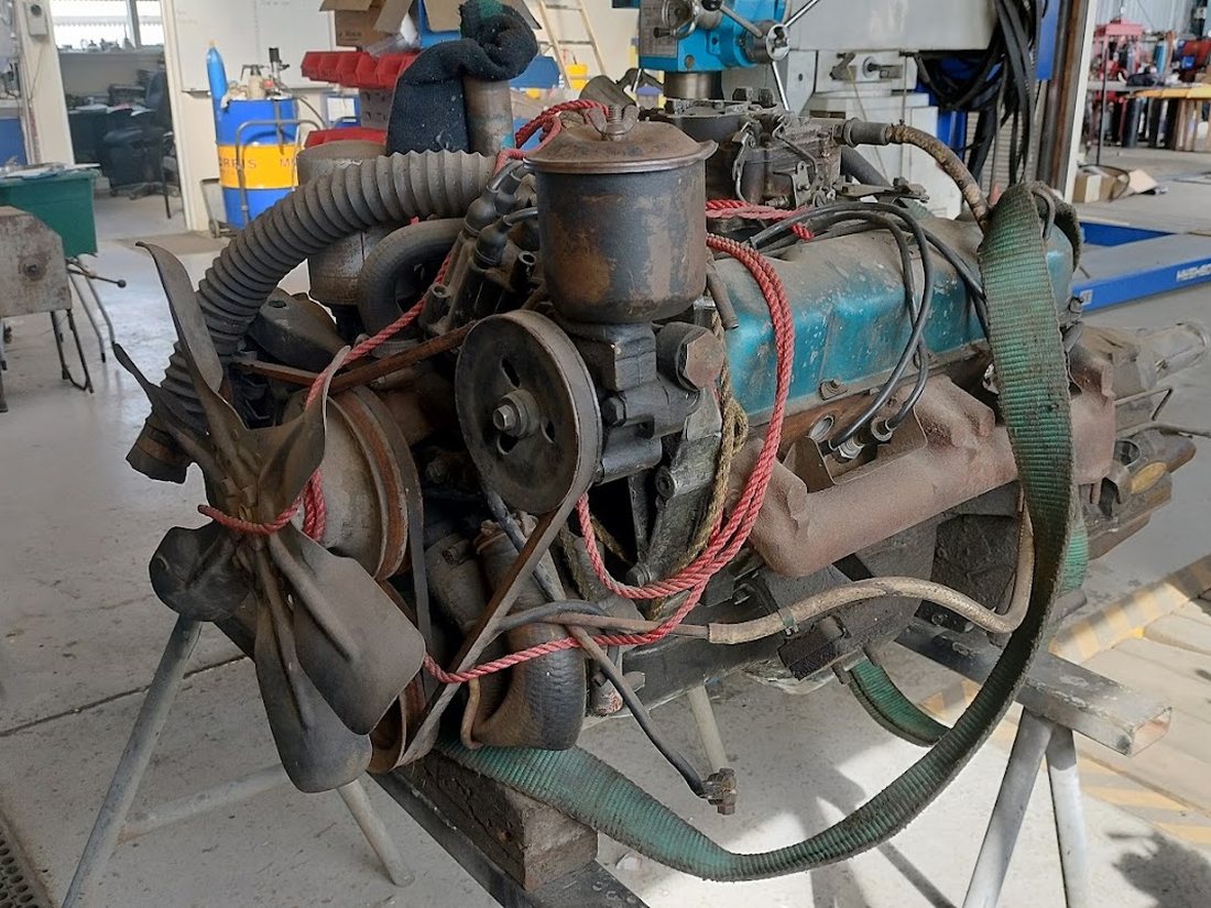 Engine back in the bay with the loom refitted