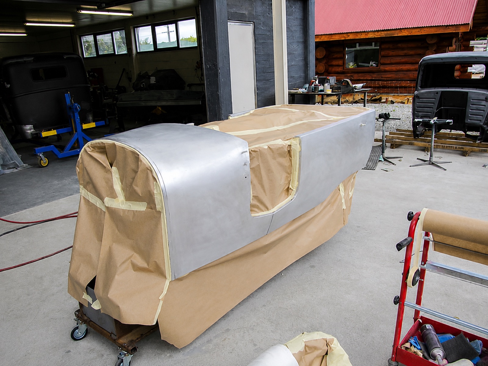 Classic body prepped for the next stage